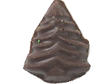 Formas de Chocolate Bombom Trufas, Forma Bombom Mini Arvore 5g Ref.175 BWB, Medida 24 x 18.5 x 0.8 cm