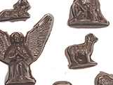 Formas de Chocolate Natal / Fim de Ano, Forma Presépio2 100g Ref.171 BWB, Medida 24 x 18.5 x 1.5 cm