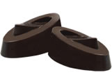 Formas de Chocolate Bombom Trufas, Forma Bombom Detalhado2 21g Ref.9530 BWB, Medida 24 x 18 X 2 cm